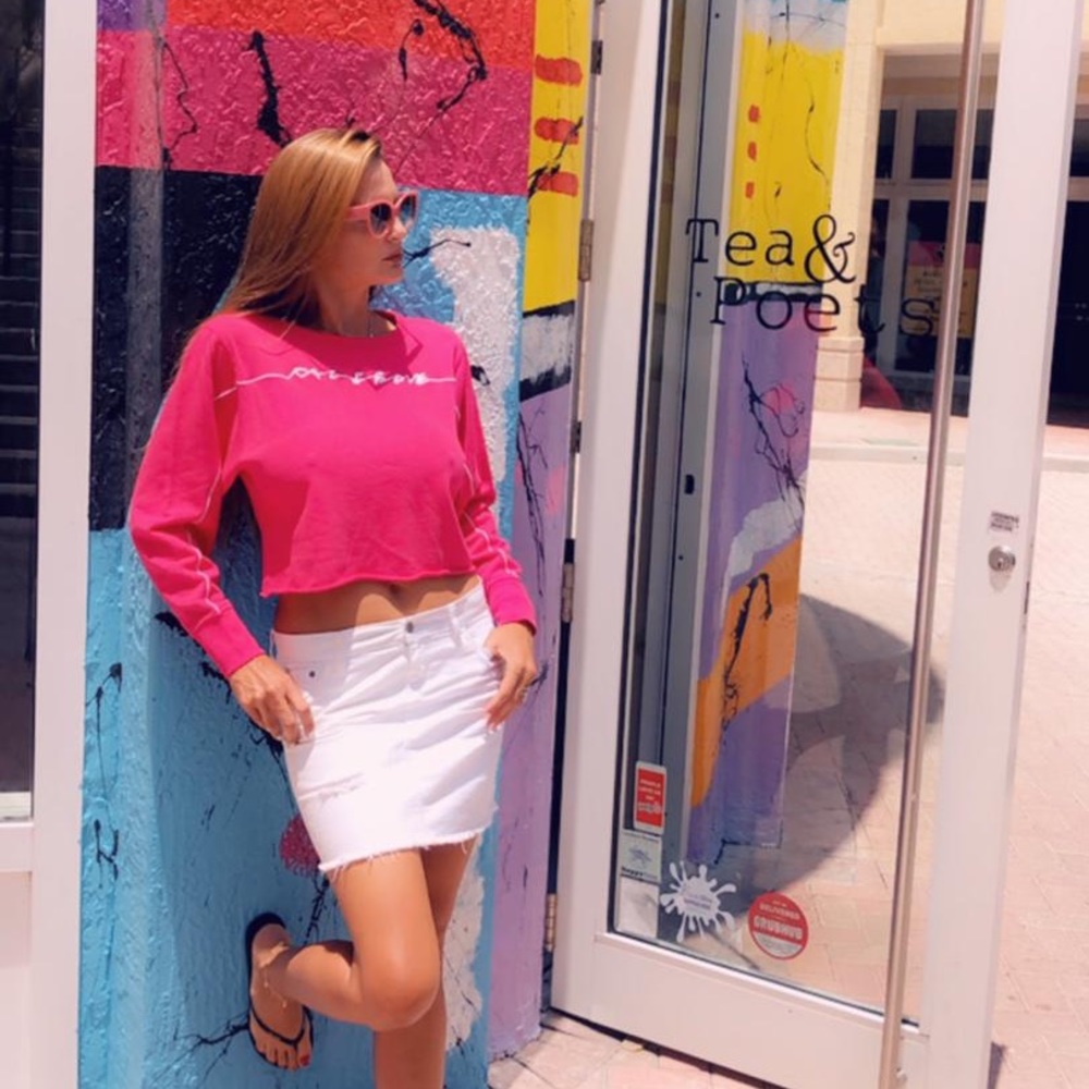 Rag & Bone Cropped Sweatshirt NWT